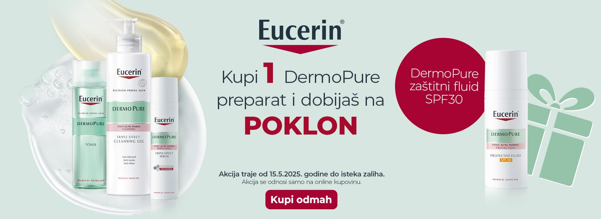 Eucerin dermopure poklon 05/25